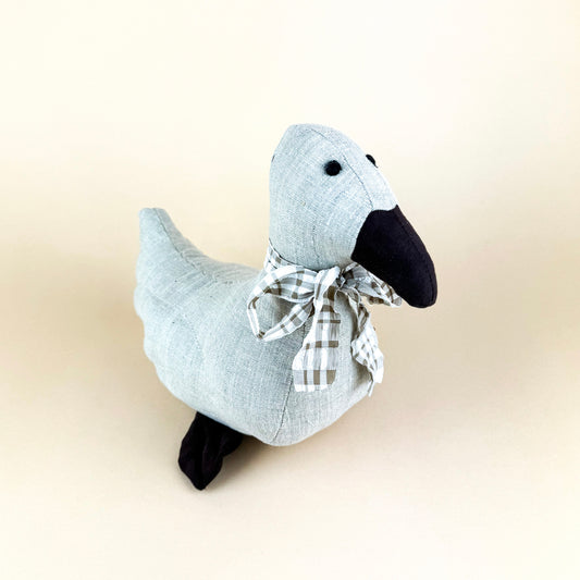 Duck Door Stop Beige