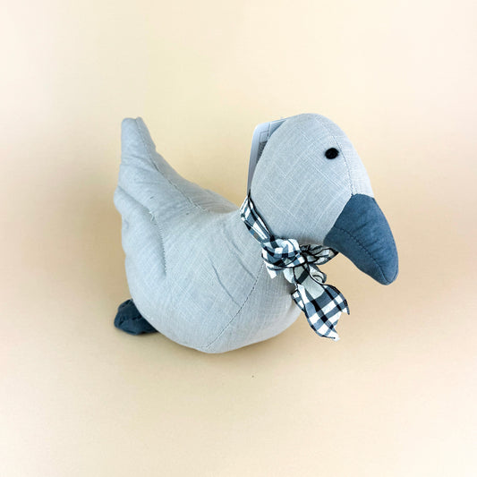 Duck Door Stop Grey