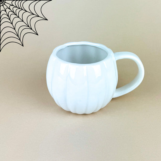 White Pumpkin Mug 14.5cm