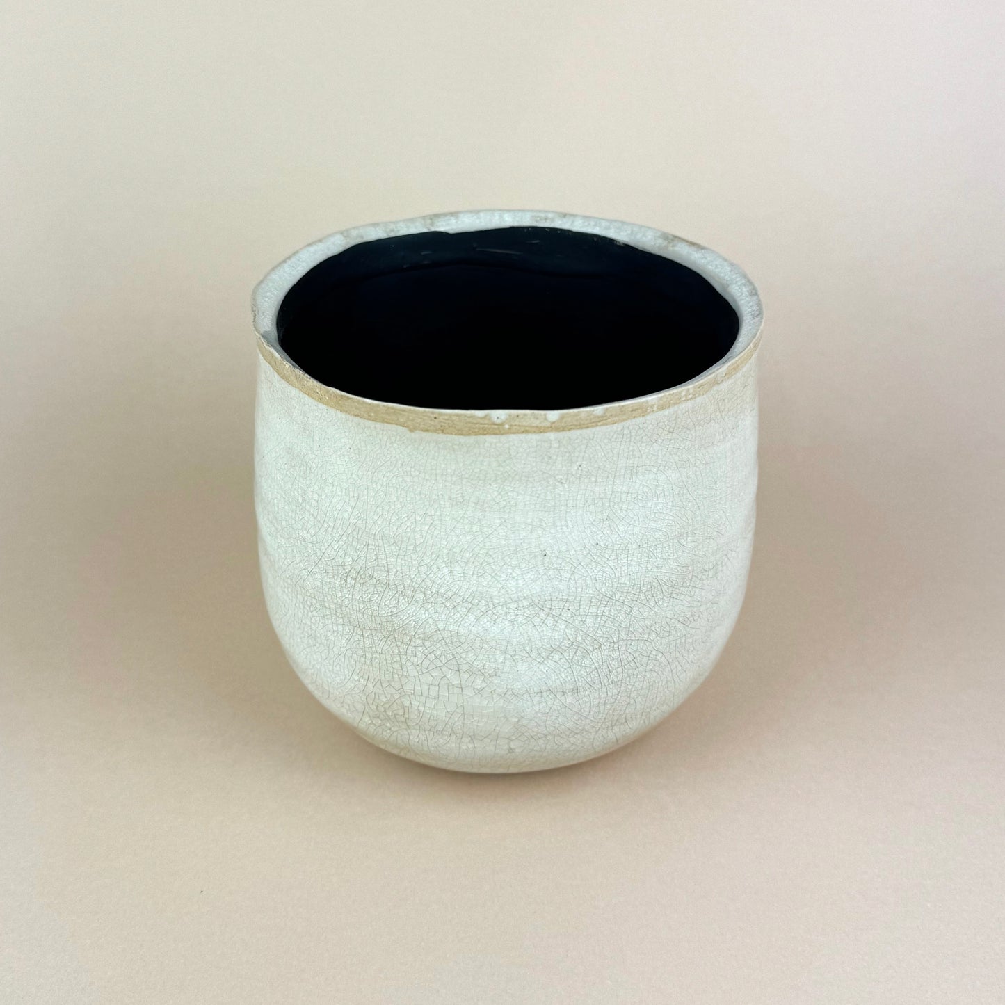 Ivory 14cm Ceramic Plant Pot