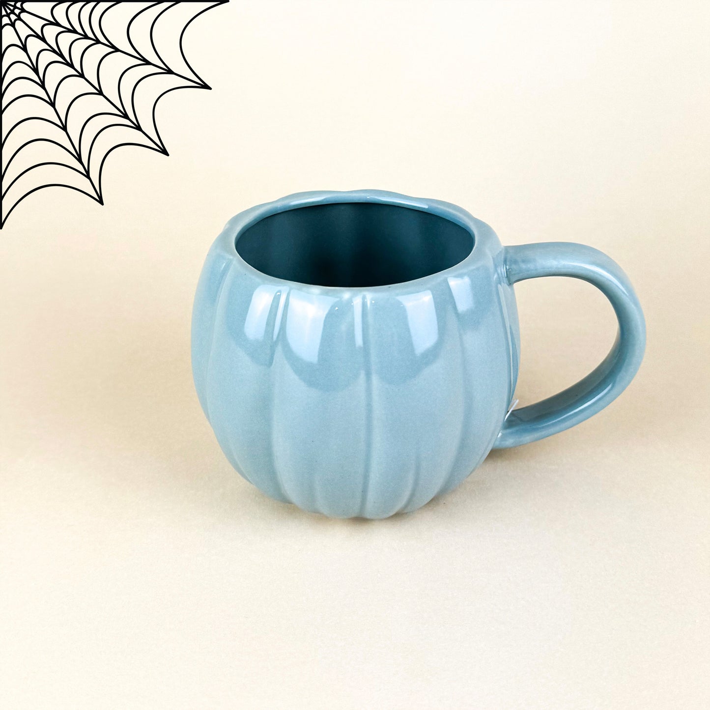 Grey Pumpkin Mug 14.5cm