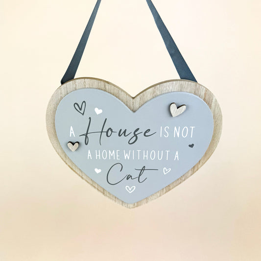 House Is Not A Home Without A "CAT" Heart